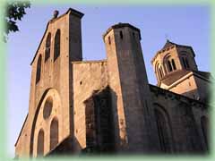 Photo de l'glise abbatiale d'Aubazine